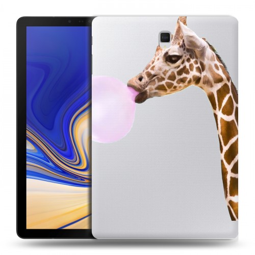 Дизайнерский силиконовый чехол для Samsung Galaxy Tab S4 Мятные звери