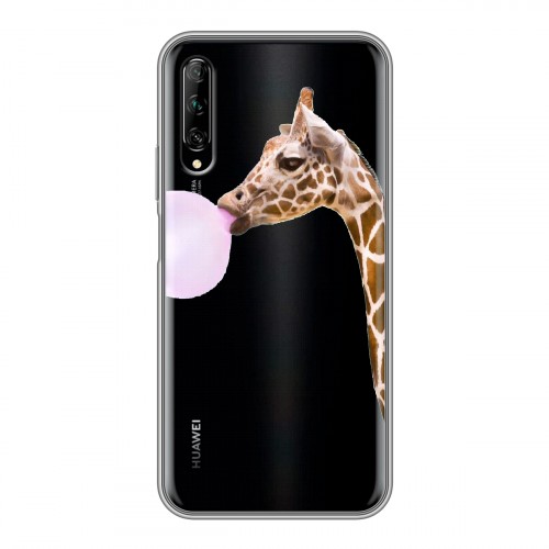 Дизайнерский силиконовый чехол для Huawei Y9s Мятные звери