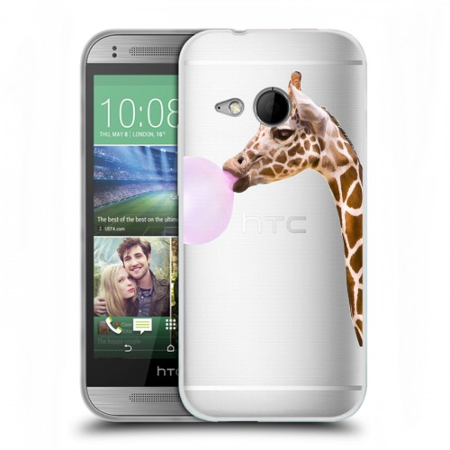 Дизайнерский пластиковый чехол для HTC One mini 2 Мятные звери