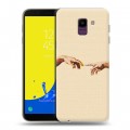 Дизайнерский пластиковый чехол для Samsung Galaxy J6 Сотворение мира