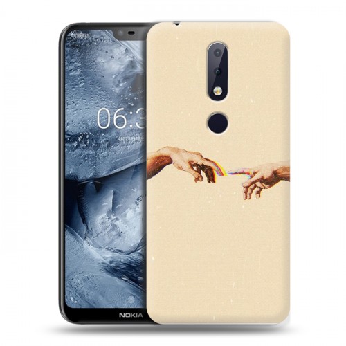 Дизайнерский пластиковый чехол для Nokia 6.1 Plus Сотворение мира