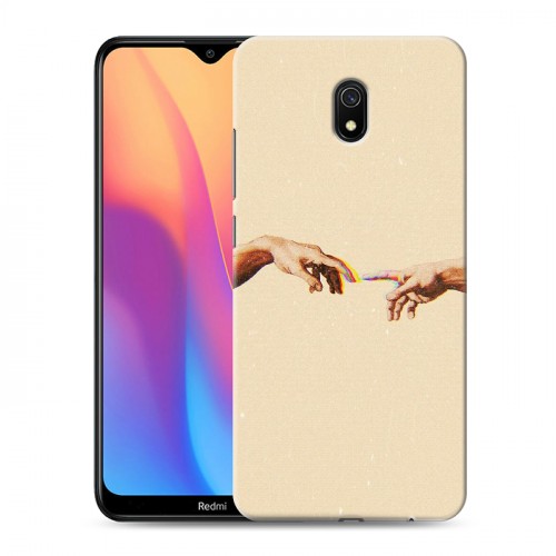 Дизайнерский силиконовый с усиленными углами чехол для Xiaomi RedMi 8A Сотворение мира