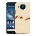 Дизайнерский силиконовый чехол для Nokia 8.3 Сотворение мира