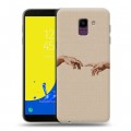 Дизайнерский пластиковый чехол для Samsung Galaxy J6 Сотворение мира