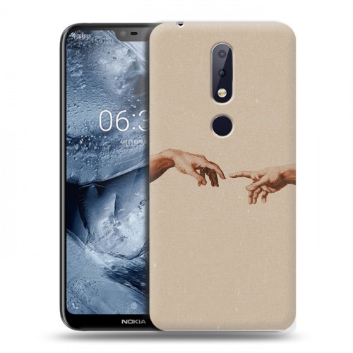 Дизайнерский пластиковый чехол для Nokia 6.1 Plus Сотворение мира