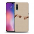 Дизайнерский силиконовый с усиленными углами чехол для Xiaomi Mi9 Сотворение мира