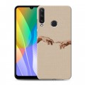 Дизайнерский пластиковый чехол для Huawei Y6p Сотворение мира