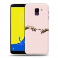 Дизайнерский пластиковый чехол для Samsung Galaxy J6 Сотворение мира