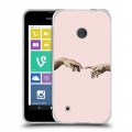 Дизайнерский пластиковый чехол для Nokia Lumia 530 Сотворение мира