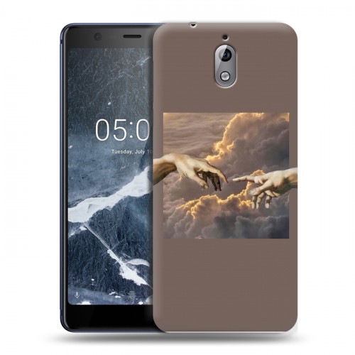 Дизайнерский пластиковый чехол для Nokia 3.1 Сотворение мира