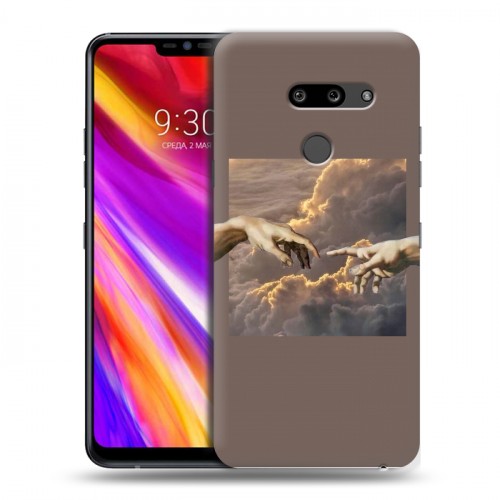 Дизайнерский пластиковый чехол для LG G8 ThinQ Сотворение мира