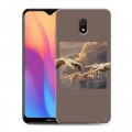 Дизайнерский силиконовый с усиленными углами чехол для Xiaomi RedMi 8A Сотворение мира