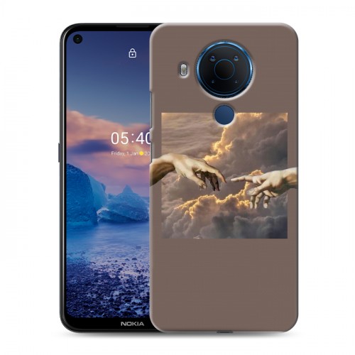 Дизайнерский силиконовый чехол для Nokia 5.4 Сотворение мира