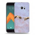 Дизайнерский пластиковый чехол для HTC 10 Сотворение мира