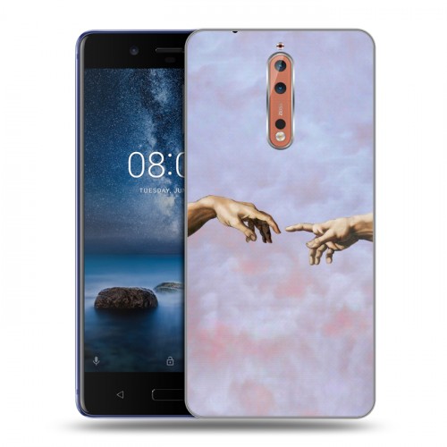 Дизайнерский пластиковый чехол для Nokia 8 Сотворение мира