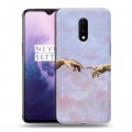 Дизайнерский пластиковый чехол для OnePlus 7 Сотворение мира