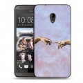 Дизайнерский пластиковый чехол для HTC Desire 700 Сотворение мира