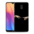 Дизайнерский силиконовый с усиленными углами чехол для Xiaomi RedMi 8A Сотворение мира