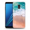 Дизайнерский пластиковый чехол для Samsung Galaxy A8 Plus (2018) Райский океан