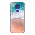 Дизайнерский силиконовый чехол для Motorola Moto G9 Play Райский океан