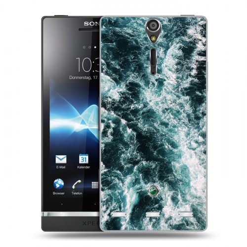 Дизайнерский пластиковый чехол для Sony Xperia S Райский океан