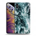 Дизайнерский силиконовый чехол для Iphone Xs Max Райский океан