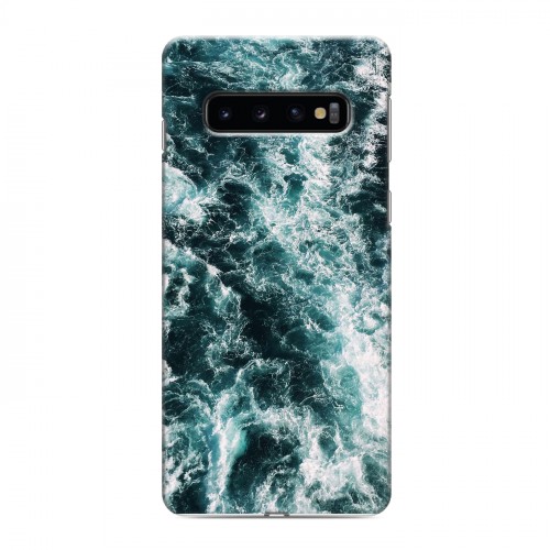 Дизайнерский силиконовый чехол для Samsung Galaxy S10 Райский океан