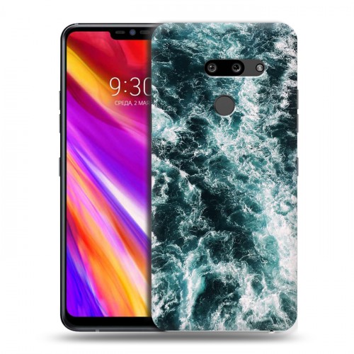 Дизайнерский пластиковый чехол для LG G8 ThinQ Райский океан