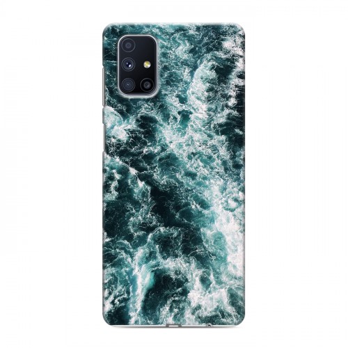 Дизайнерский силиконовый с усиленными углами чехол для Samsung Galaxy M51 Райский океан