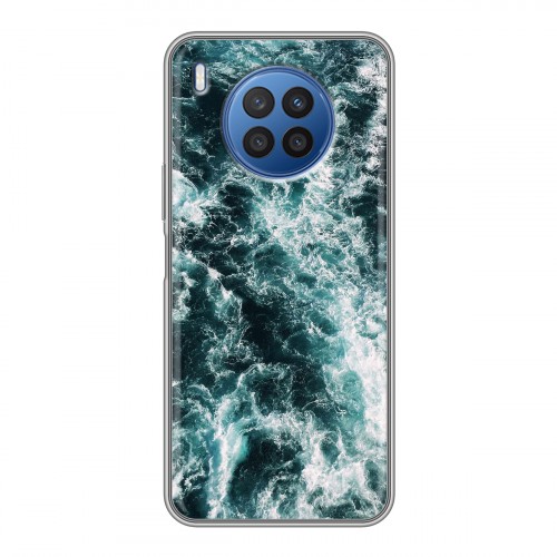 Дизайнерский пластиковый чехол для Huawei Nova 8i Райский океан