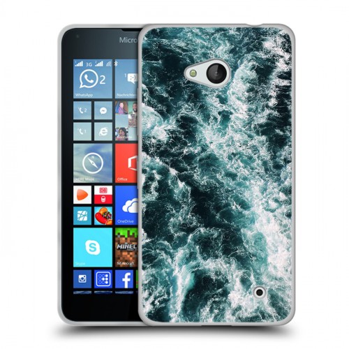 Дизайнерский пластиковый чехол для Microsoft Lumia 640 Райский океан