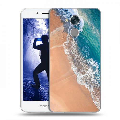 Дизайнерский пластиковый чехол для Huawei Honor 6A Райский океан