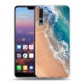 Дизайнерский силиконовый с усиленными углами чехол для Huawei P20 Pro Райский океан