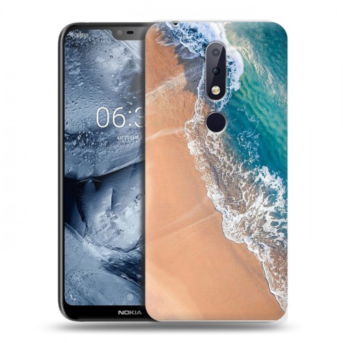 Дизайнерский пластиковый чехол для Nokia 6.1 Plus Райский океан