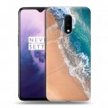 Дизайнерский пластиковый чехол для OnePlus 7 Райский океан