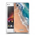 Дизайнерский пластиковый чехол для Sony Xperia L Райский океан