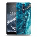 Дизайнерский пластиковый чехол для Nokia 5.1 Райский океан