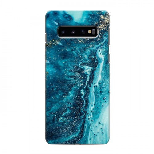 Дизайнерский силиконовый чехол для Samsung Galaxy S10 Райский океан