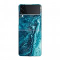 Дизайнерский пластиковый чехол для Samsung Galaxy Z Flip 3 Райский океан