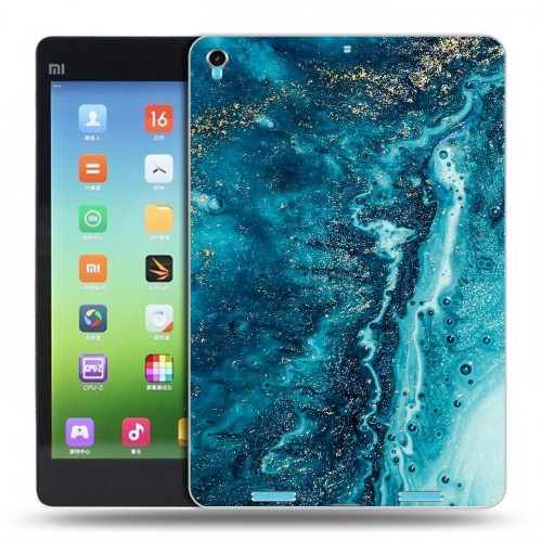 Дизайнерский силиконовый чехол для Xiaomi MiPad Райский океан