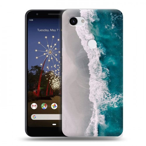 Дизайнерский пластиковый чехол для Google Pixel 3a XL Райский океан