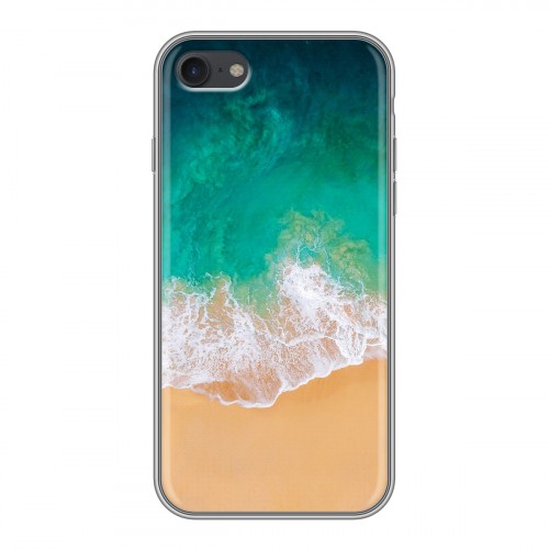 Дизайнерский силиконовый чехол для Iphone 7 Райский океан