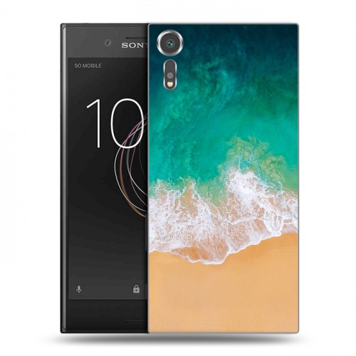 Дизайнерский пластиковый чехол для Sony Xperia XZs Райский океан