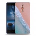 Дизайнерский пластиковый чехол для Nokia 8 Райский океан