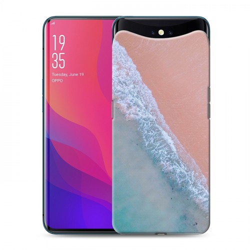 Дизайнерский силиконовый чехол для OPPO Find X Райский океан