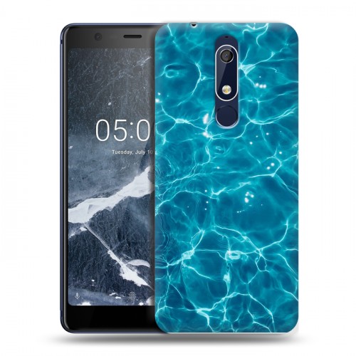 Дизайнерский пластиковый чехол для Nokia 5.1 Райский океан