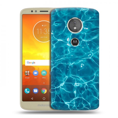 Дизайнерский пластиковый чехол для Motorola Moto E5 Райский океан