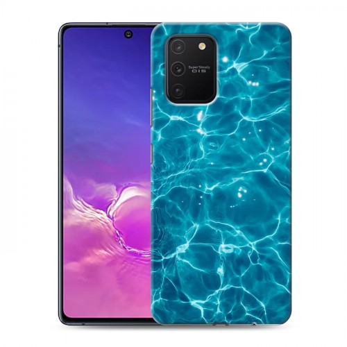 Дизайнерский силиконовый с усиленными углами чехол для Samsung Galaxy S10 Lite Райский океан