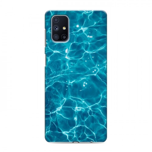 Дизайнерский силиконовый с усиленными углами чехол для Samsung Galaxy M51 Райский океан
