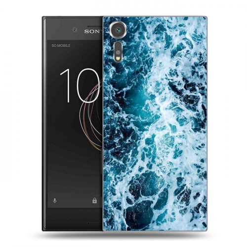 Дизайнерский пластиковый чехол для Sony Xperia XZs Райский океан